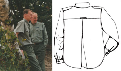 uniformen: natuurwacht: natuurwachters